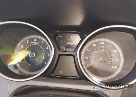 2014 Hyundai Elantra Limited из США, поврежденный, VIN KMHDH4AE7EU048876